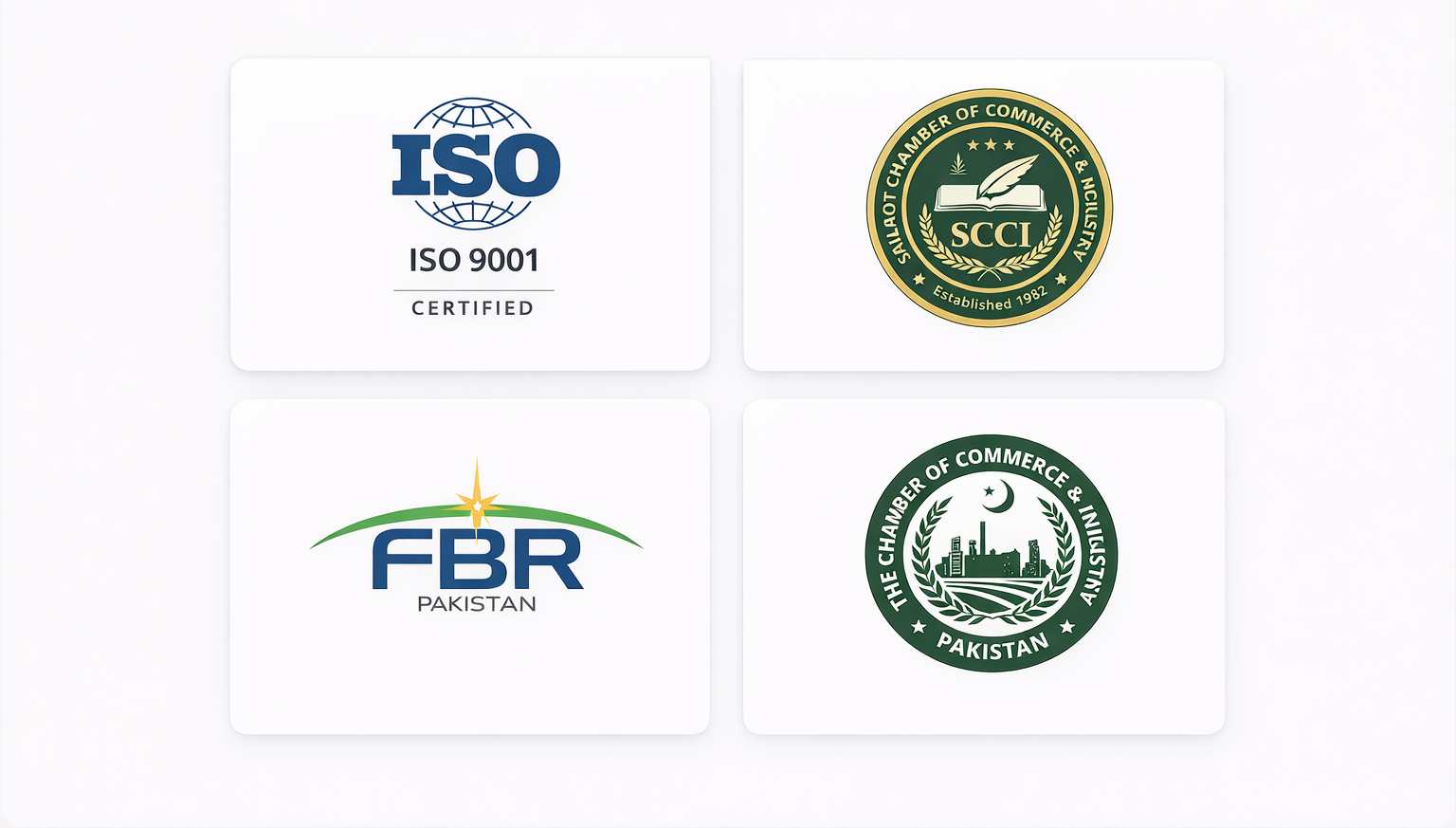 business certifications WANI WEAR