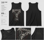 Close-up-durable-stitching-breathable-fabric-gym-tank-top