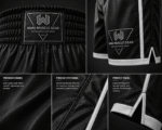 Detailed features of Wani Muscle Gear boxing shorts including premium fabric, precise stitching, and perfect finish.