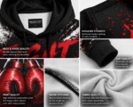 Custom Fight Mode Boxing Hoodie – OEM Private Label Performance Hoodie - Image 4