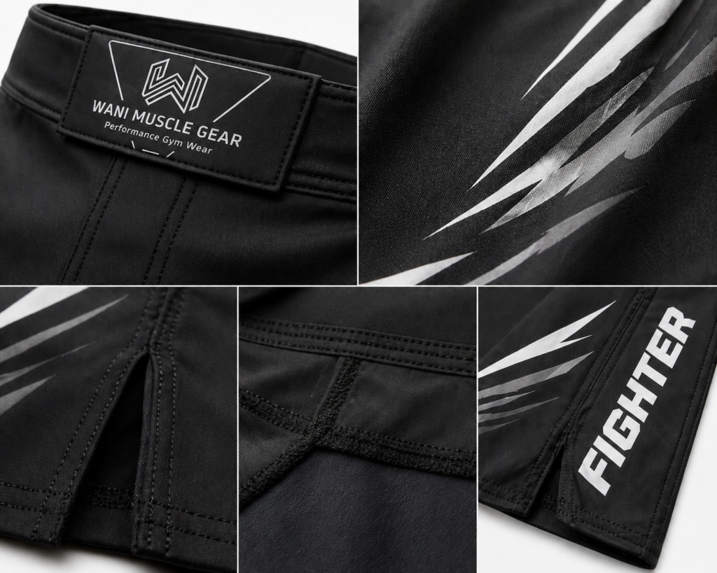 custom mma shorts manufacturer | oem odm fight shorts | private label gym & streetwear supplier