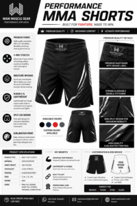 custom mma shorts manufacturer | oem odm fight shorts | private label gym & streetwear supplier