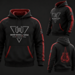 Promotional infographic for the "Boxing Hoodie" by Wani Muscle Gear.