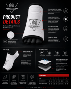 Customized Advanced Taekwondo Foot Socks with impact protection for martial arts training