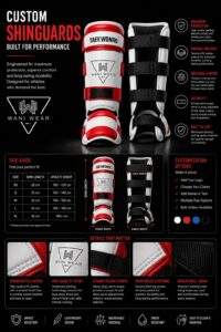 wani wear customized details shinguard