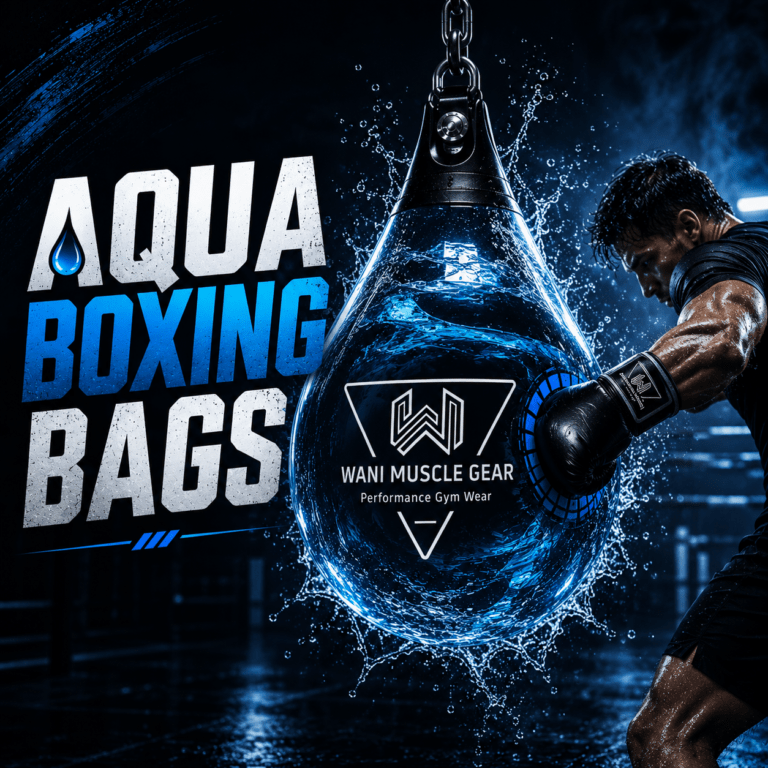 Custom aqua bag water filled punching bag - Wani Wear manufacturing