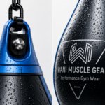 Wani Wear aqua training boxing bag black blue water-filled punching bag