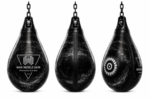Wani Muscle Gear aqua training boxing bag water-filled punching bag black teardrop