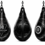 Wani Muscle Gear aqua training boxing bag water-filled punching bag black teardrop