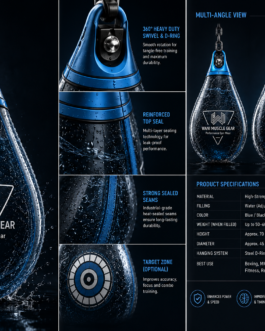 Premium Aqua Training Boxing Bag – Water Filled Punching Bag for Boxing, MMA, Kickboxing & Fitness | OEM Private Label Manufacturer