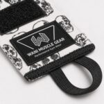 Custom Skull Boxing Hand Wraps by Wani Muscle Gear – Premium Semi Elastic Cotton Boxing Wrist Wraps with Hook and Loop Closure for Boxing, MMA, Muay Thai and Fitness Training