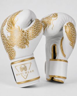 Home Premium white gold boxing gloves manufacturer — Wani Wear custom wholesale supplier